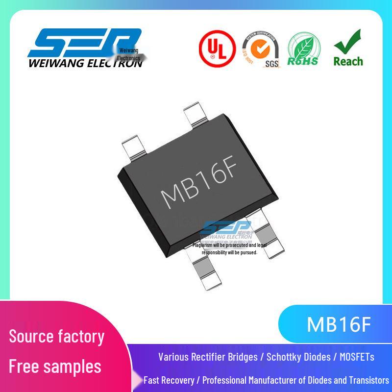 SEP MB16F MBF 1A60V Surface Mount Schottky Rectifier Bridge