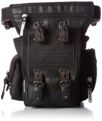 Поясная сумка Рабочая набедренная сумка [Устройство] Черный/Черный