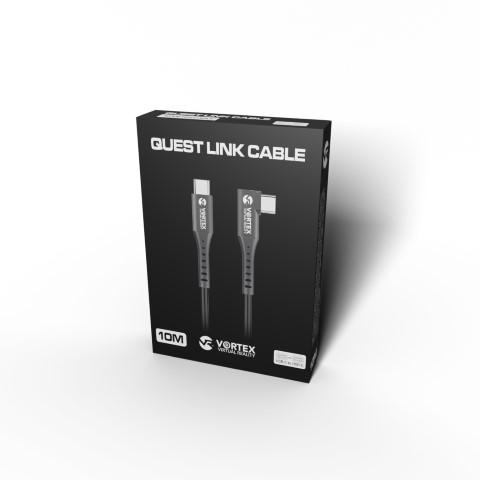 10m cable from VortexVR USB-C to Meta Quest Link | to Quest 3S Quest 3 Quest 2