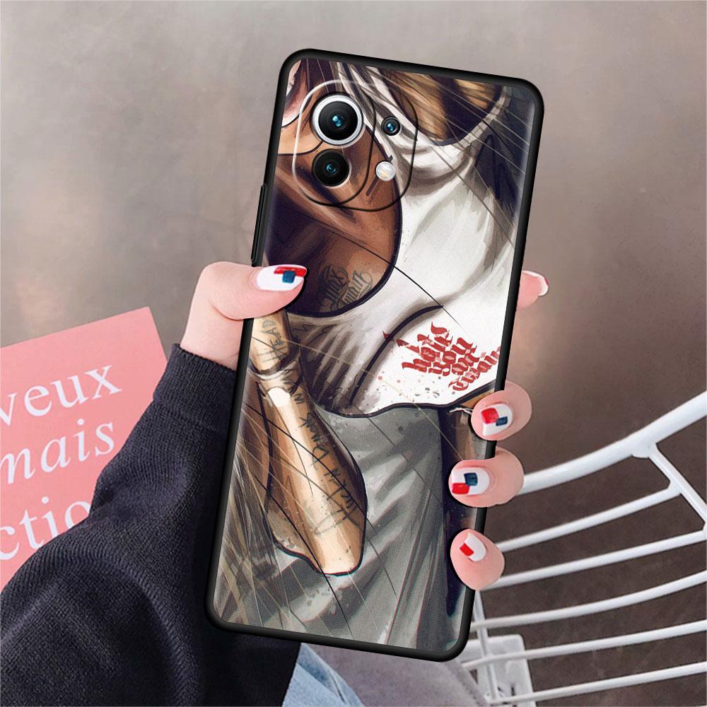Sexy Tattoo Girl Funda Case For Xiaomi Mi 11 Lite 5G NE 11T Pro 10T 9T Note 10 12 12X 12S Ultra Soft Silicone Shell Phone Cover