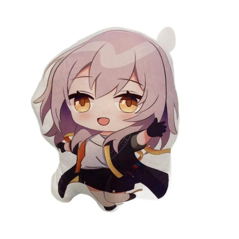 Аниме Honkai Star Rail Плюшевая подушка Мягкий кристальный вельвет Подушка для обнимания 45 см
