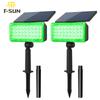2PCS 36 LED Solar LED Light Outdoor IP65 Solar Lamp Green Light For Yard Path Tree Decor Solar Light Outdoor Solar Spotlight