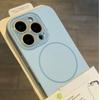 Оригинальный чехол из жидкого силикона с магнитами MagSafe для iPhone 16 14 11 12 13 15 Pro Max, защитный чехол для беспроводной зарядки