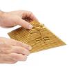 Wooden Pyramid Decryption Mystery Toy 3D Wooden Pyramid Puzzle Riddle Game Brain Teaser Educational Toy for Adults Teens