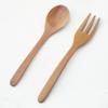 Nagao Sao Wood Spoon and Fork Set, Small, Wooden