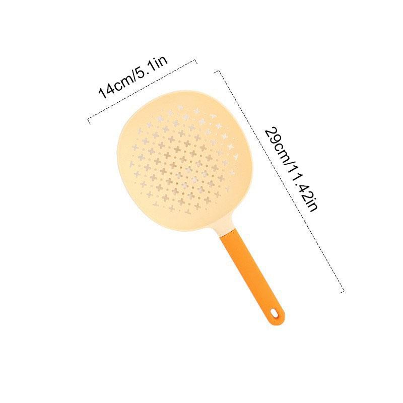 1/3 шт. большая ложка-дуршлаг с прорезями для спагетти, пасты, сервировочная ложка с отверстиями, термостойкий пластик, кухонная готовка