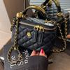 Premium Texture Foreign Style Mini Women's Bag Spring and Summer 2025 New Fashion Diamond Chain Shoulder Bag Hand Carry Small Square Bag