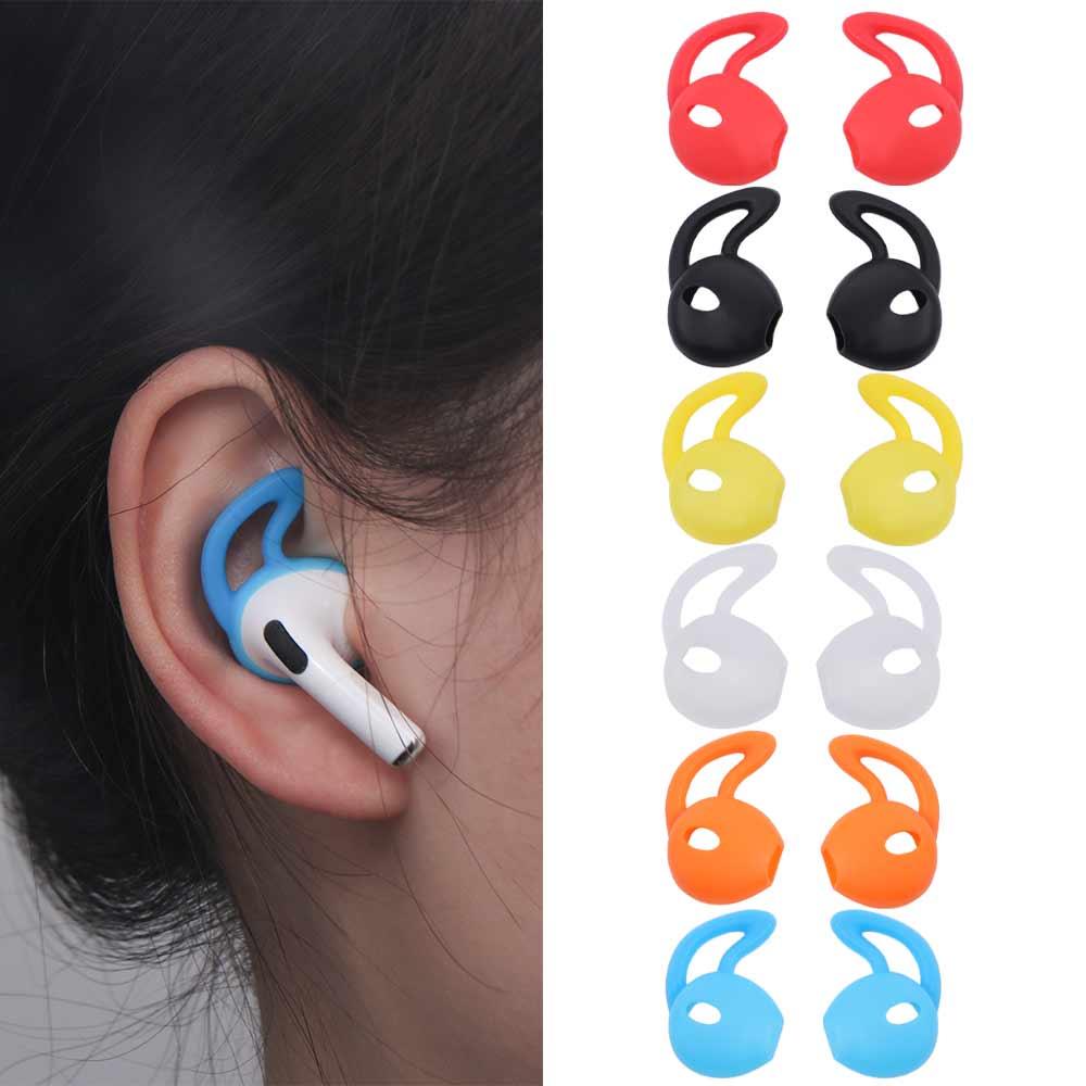 1 Pair Prevent Falling Off Earphone Holder Silicone Silicone Earbud Covers   Protector Earphone