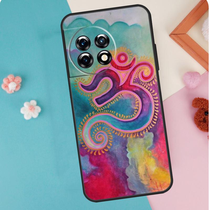Йога Ом Намасте Мандала Дизайн Для OnePlus 15 R 13 12 11 10 Pro 8T 10T 12R 13R Чехол Для OnePlus Nord 5 CE 2 3 4 Lite N20 N30