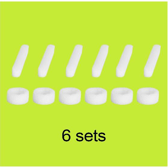 FURBULOUS Cube Automatic Animal Water Dispenser Sponge Filters (6 sets)