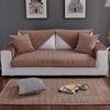 Winter Velvet Sofa Cushion Solid Color Simple Modern Plush Thickened Anti-slip Solid Wood Sofa Cover Cover