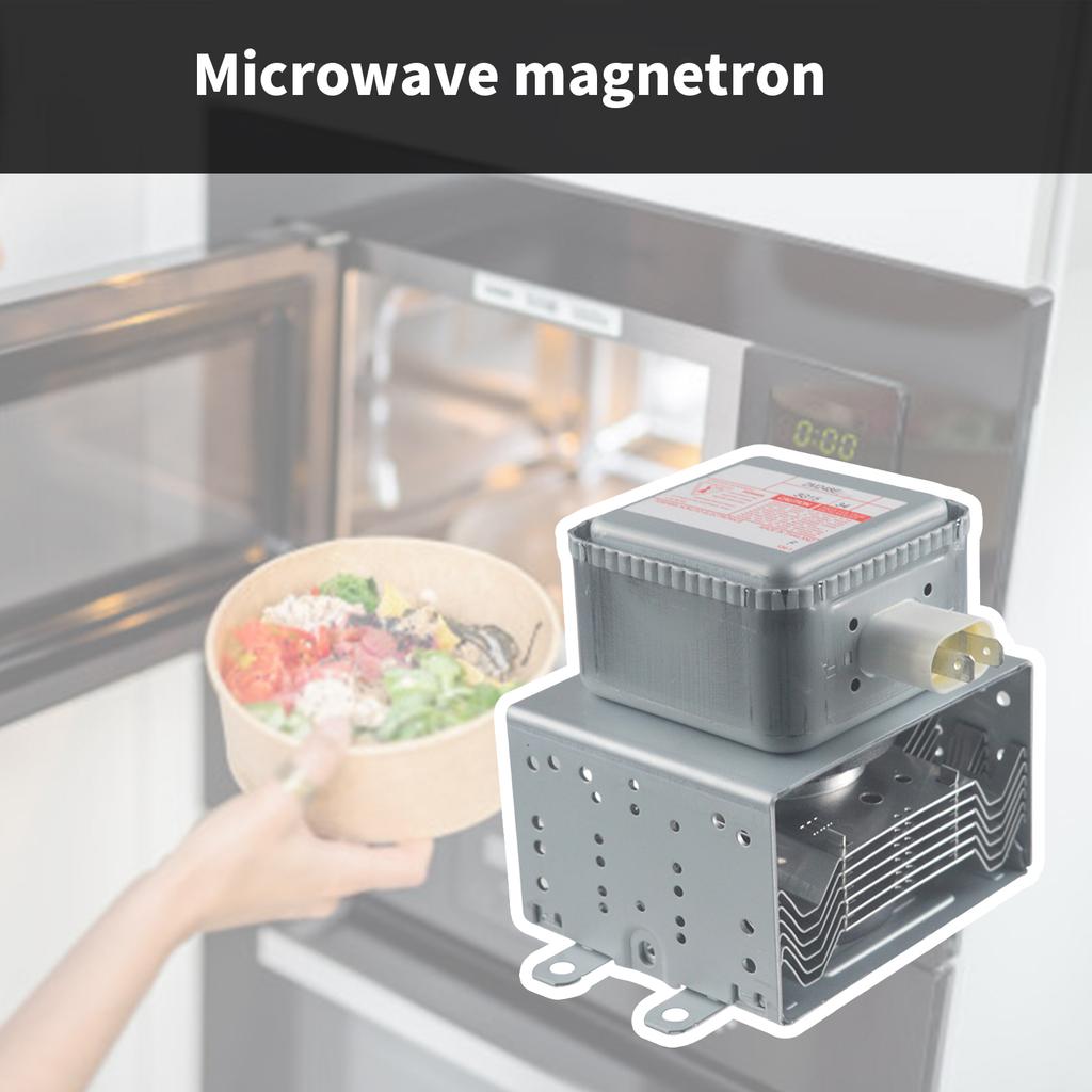 Профессиональный магнетрон для микроволновой печи 1000 Вт 2M248E Запчасть для микроволновой печи Металлическая текстура Подходит для кухонных применений
