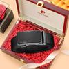 Pierre Cardin Мужской ремень из натуральной кожи с автоматической пряжкой