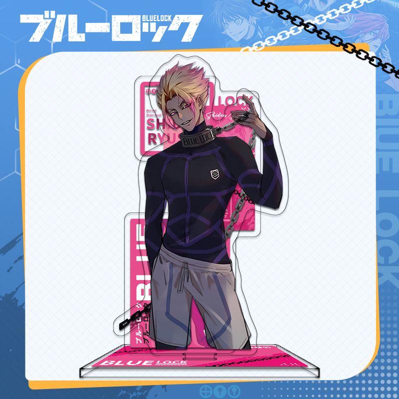 Серия персонажей Blue Lock 16 см, стендовый дисплей, Йисаги Ёити, Бачира Мегуру и Нагиширо Джин, гуманоид