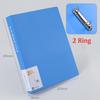 A4 Binder Folder File Folders Office Document Organizer File Binder 240 Sheets Capacity Desk Organizer Office Students Supplies