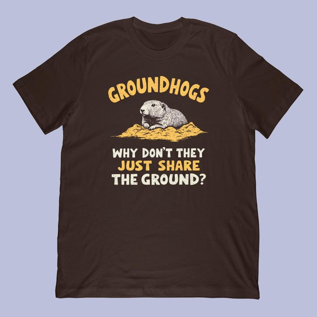 Funny Groundhog Pun T-Shirt | Original Meme Gift
