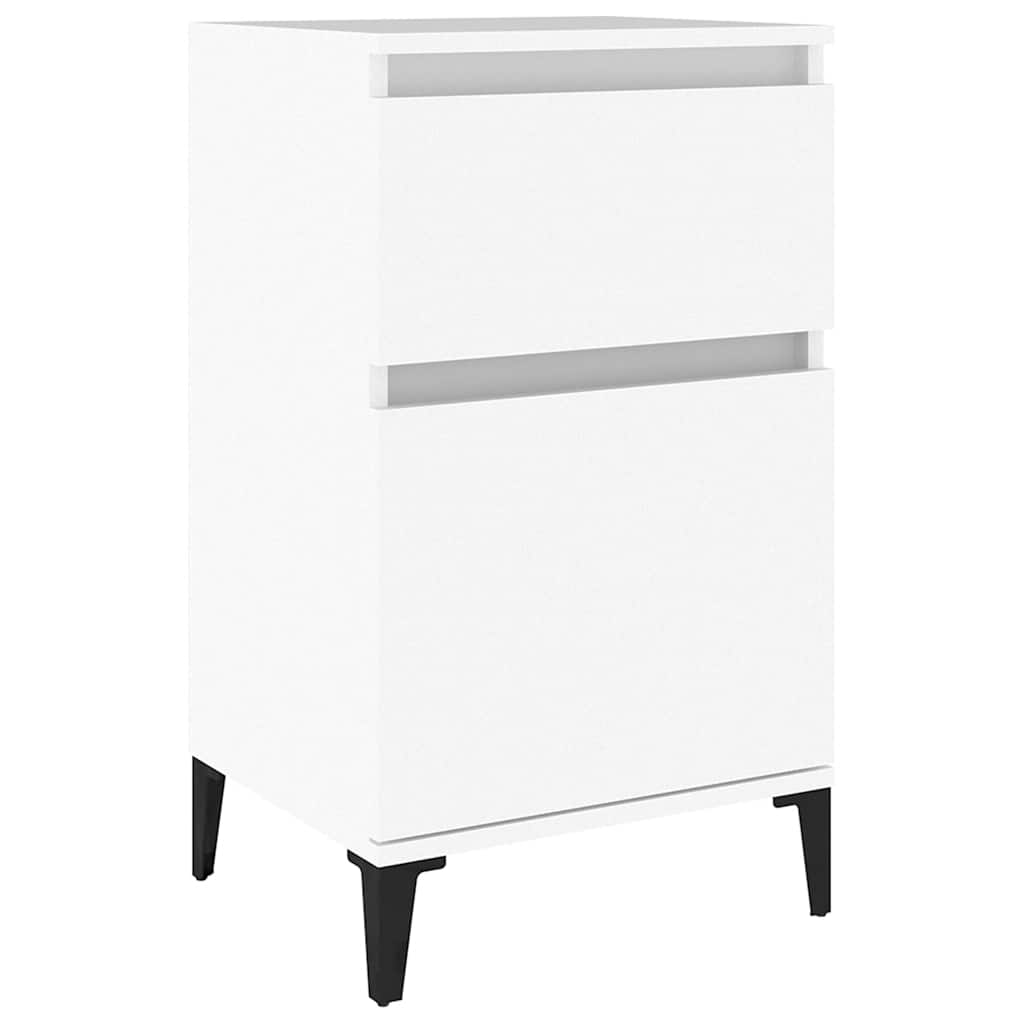 Nightstand White 40 x 35 x 70 cm