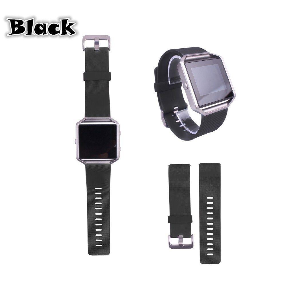 Премиальное качество Новый сменный силиконовый спортивный ремешок-браслет для трекера Fitbit Blaze с вневременным дизайном и регулируемой посадкой