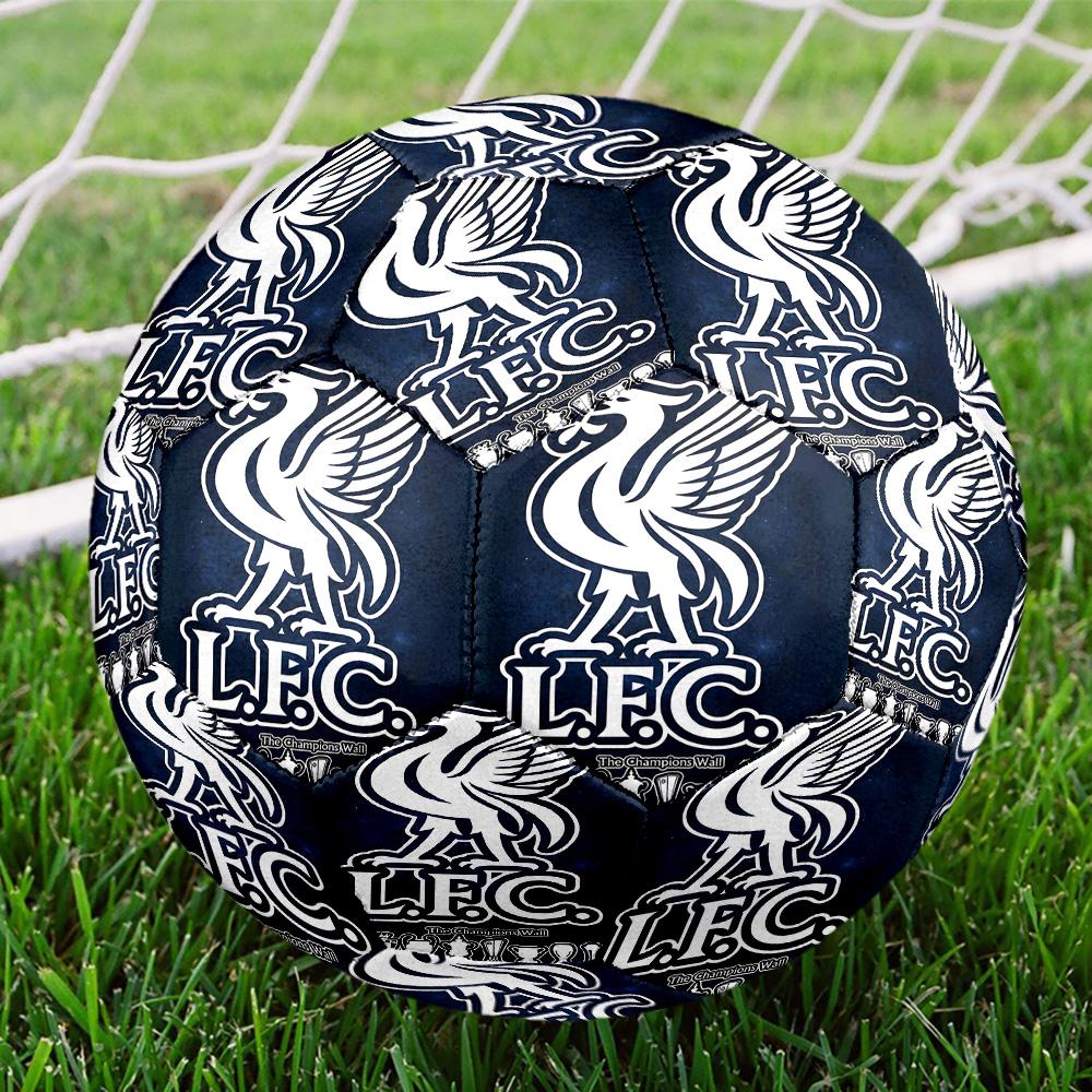 Футбольный мяч Liverpool F.C. Размер 5, Стандартный мяч для матчей, спортивных игр и тренировок команды, Идеальный подарок для фанатов футбола