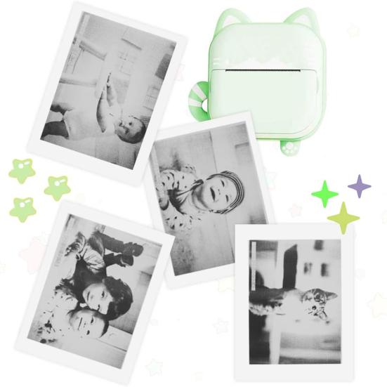 Yousheng 10 рулонов 57x25 мм самоклеящаяся термобумага многофункциональная компактная портативная термобумага без чернил без чернил