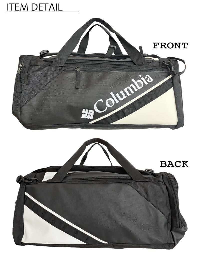 Columbia Bremner Slope Duffle 40L PU8677 дорожная сумка Белый 011 Черный,