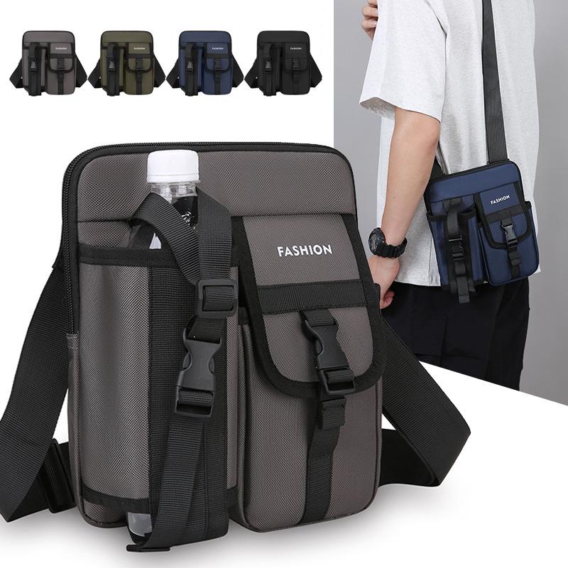 Мужская тактическая сумка через плечо - Износостойкий дорожный и уличный рюкзак