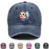 Rooster Print Adjustable Baseball Hat, Animal Flat Cap Lightweight Vintage Non-Stretch Fabric Headwear Snapback Sun Hat