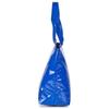 Sac Shopping - LE TEMPS DES CERISES - Rumba 16 - Bleu Royal - Effet Vernis - Porté Main