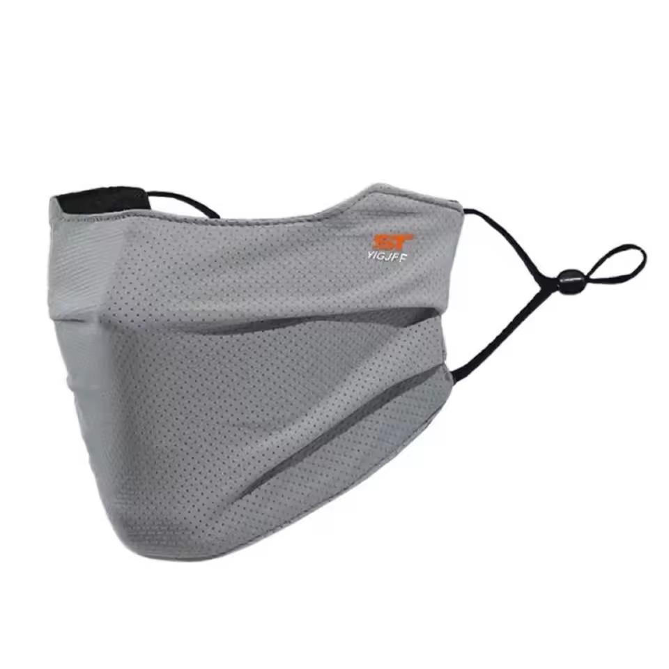 Face Mask Windproof Face Cover Balaclava Thermal Face Mask Breathable Reusable Sun Face Mask Ice Silk Shopping Sun Face Mask