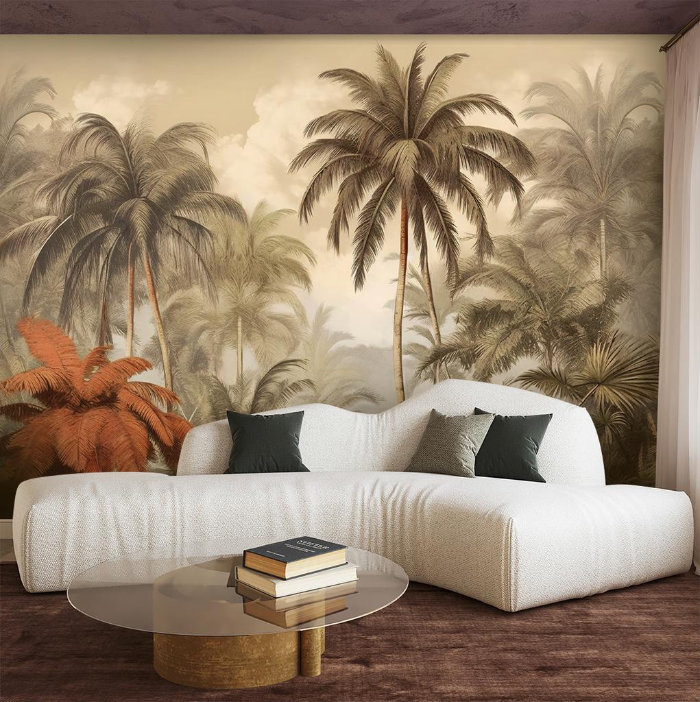 Wallpaper Tropical Palm Trees