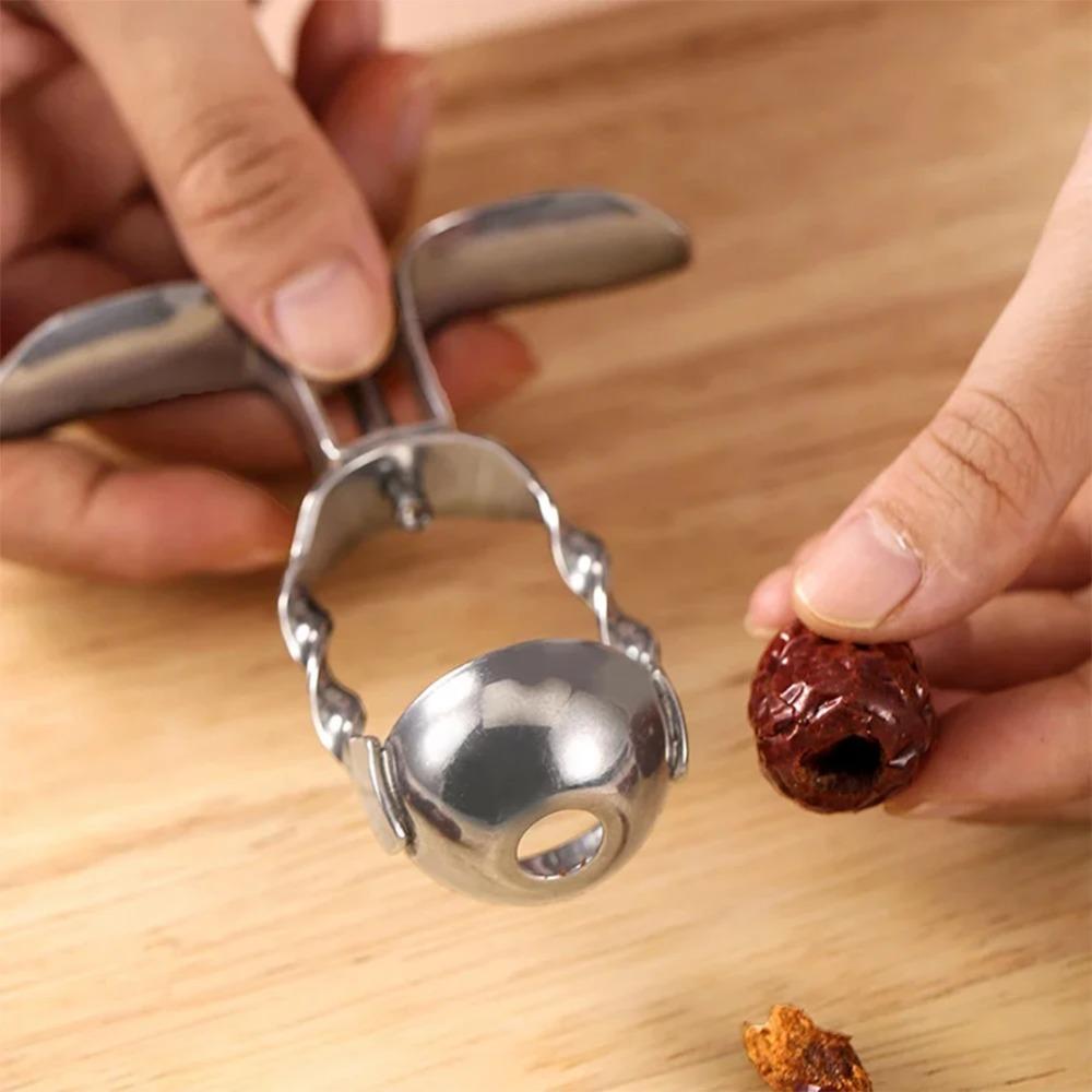 Пресс-дизайн Устройство для удаления сердцевины вишни Измельчитель косточек из фиников из финиковой пальмы Измельчитель косточек из вишни Десерт