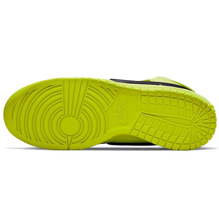 Кроссовки унисекс AMBUSH x Nike Dunk High Flash Lime Желтый Черный CU7544-300