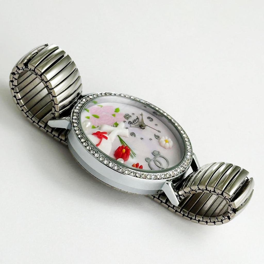 Wristwatch Rapport Fancy Bellows Watch 167008 Silver [Takeuchi Shoji] Women's