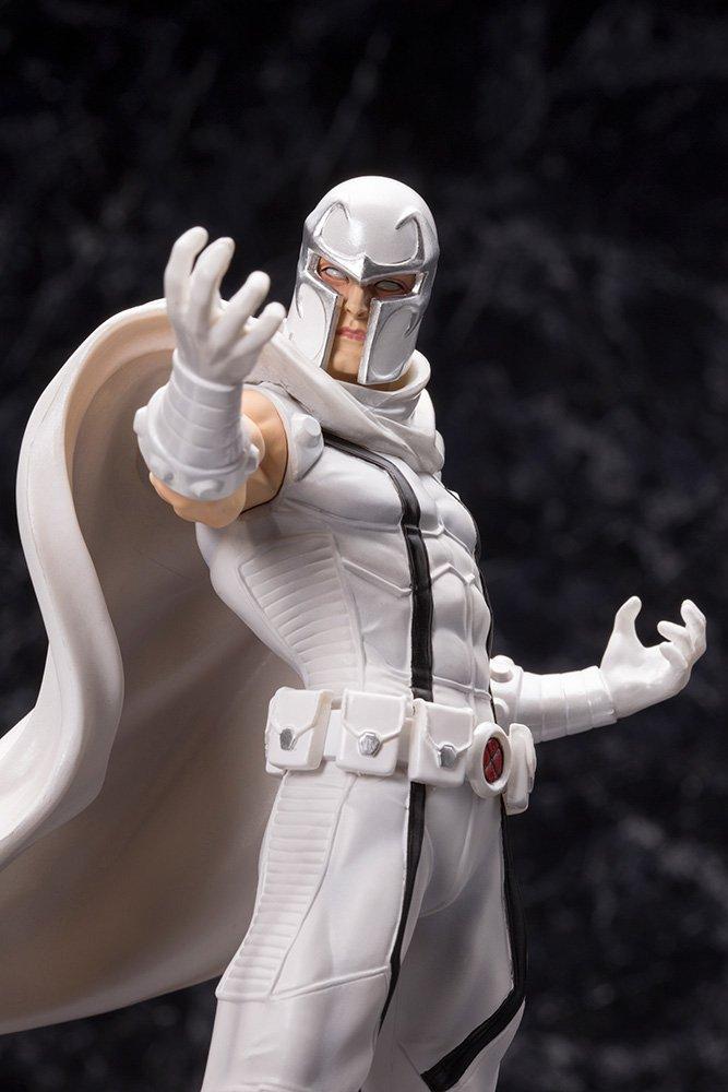 Kotobukiya Фигурка MARVEL White Magneto из ПВХ, простая в сборке, в масштабе MARVEL ARTFX+ СЕЙЧАС! СЕЙЧАС! 1/10