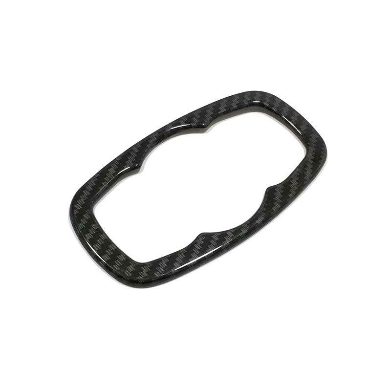 Carbon Fiber Texture For Ford Focus 4 MK4 Car Head Light Switch Button Frame Interior Trim ABS