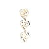 Chanel Unique Heart Design Metal Earrings Women Earrings AB7891-B07713-NG966