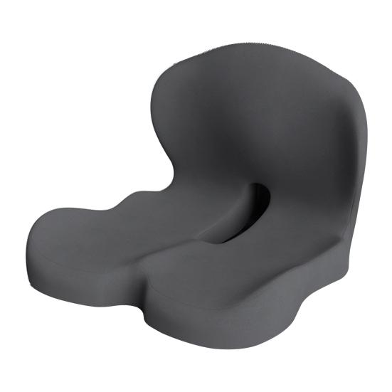 Universal Seat Cushion Anti-Slip Base Design Memory Foam Seat Cushion with Lumbar Support Ergonomic Wheelchair Cushion