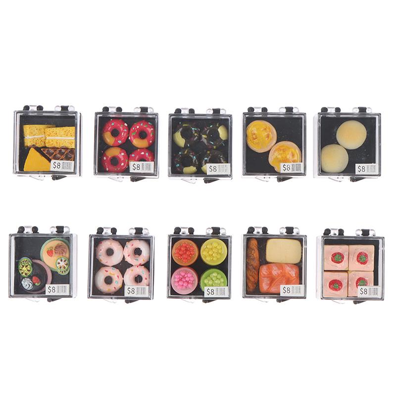 1:12 Dollhouse Miniature Dessert Cake Model Food Scene Model Decor Accessories