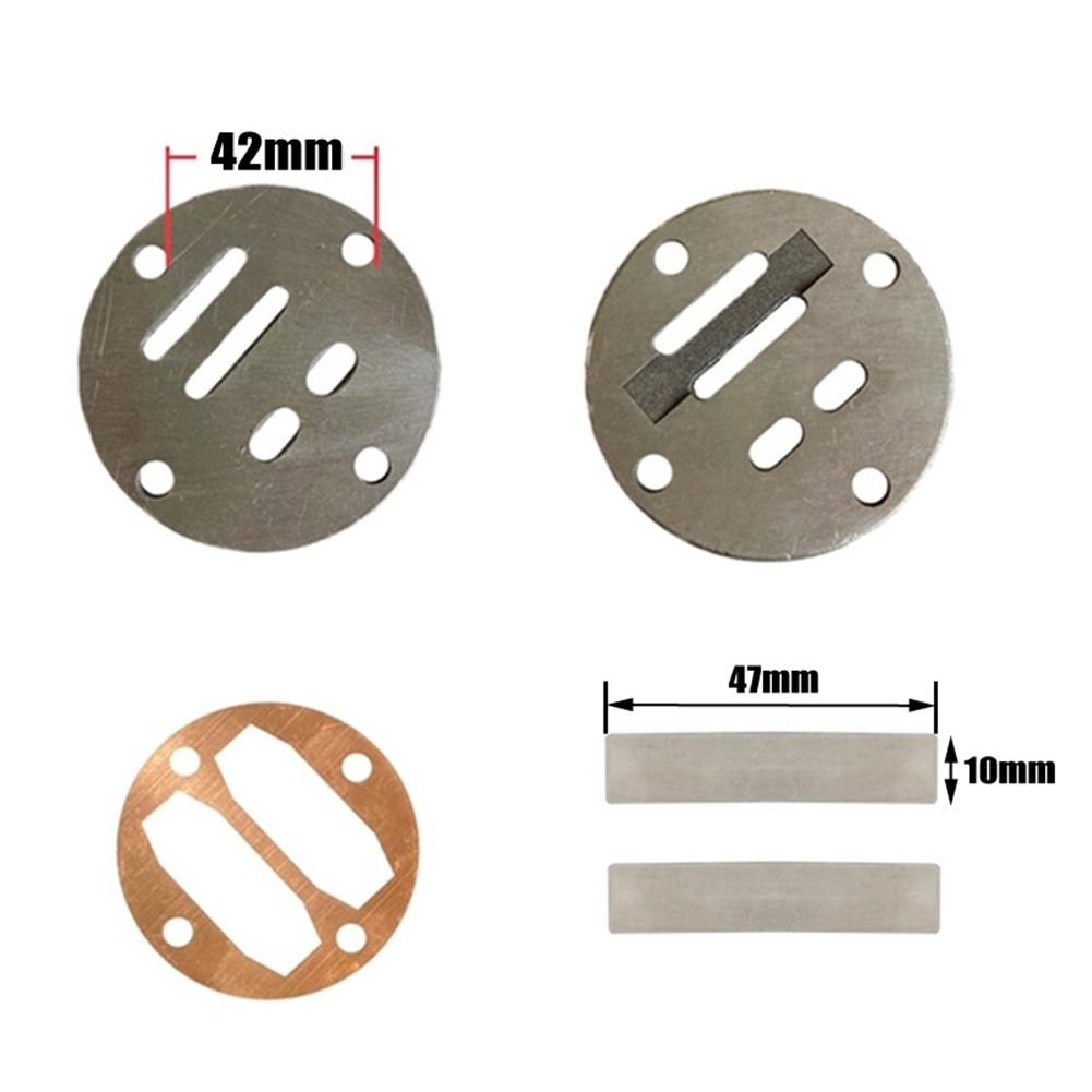 Комплекты головок прокладок клапанных пластин для замены безмасляного насоса