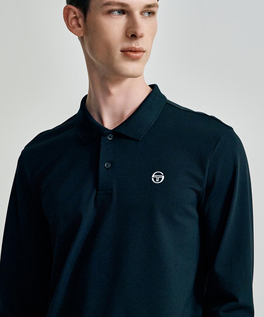 Мужская рубашка-поло SERGIO TACCHINI с длинным рукавом
