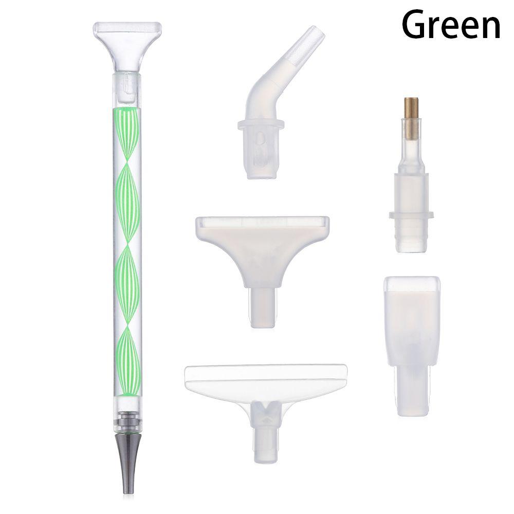 Cross Stitch Resin Pen Alloy Replacement Pen Heads Point Drill Pen Resin Diamond Painting Pen