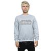 Star Wars Mens Aztec Logo Mono Sweatshirt
