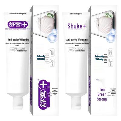 Зубная паста Shuke от кариеса и для отбеливания (2-Pack)
