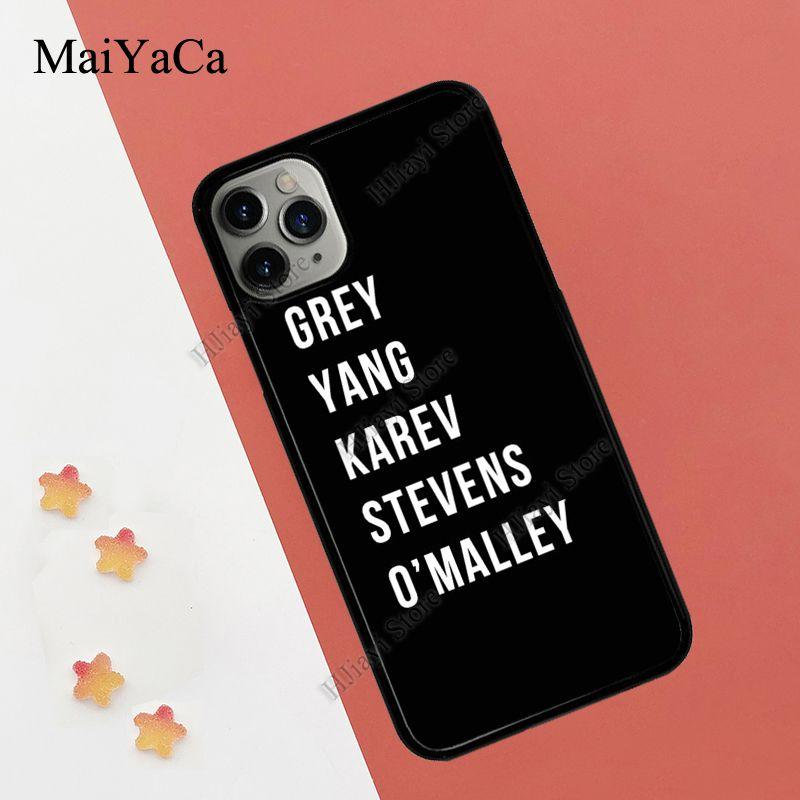 СЕРЫЙ СЕРИАЛ 'Анатомия страсти' Для iPhone 15 13 14 Pro Max 12 mini XS X XR SE 2020 7 8 Plus Чехол Для iPhone 11 Pro Max Обложка