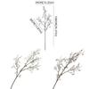 Handmade Artificial Eucalyptus Berries Green Plants Plastic Eucalyptus Nut Branch Floral Arrangement Real Touch Fake Plants