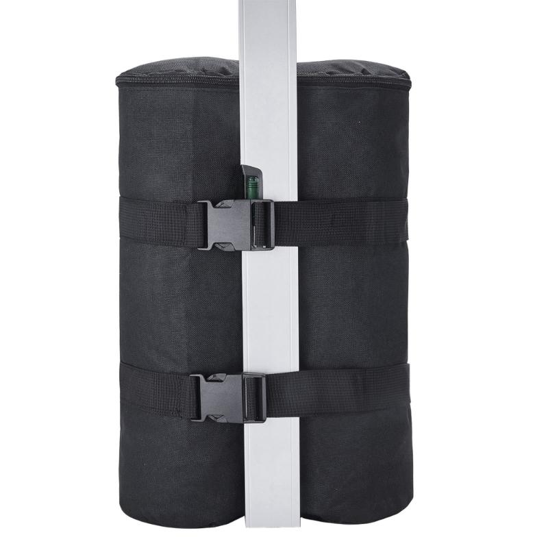 Набор грузов для навеса из 4 штук, Песочные мешки для ножек навеса, Грузы для ножек палатки, Сверхпрочные грузы-песочницы для основания зонта