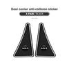 ACZ2  For KIA 2Pcs Car Door Corner Protective Cover Anti-collision Stickers Auto Accessories Stinger Optima Cerato Soul Venga Forte