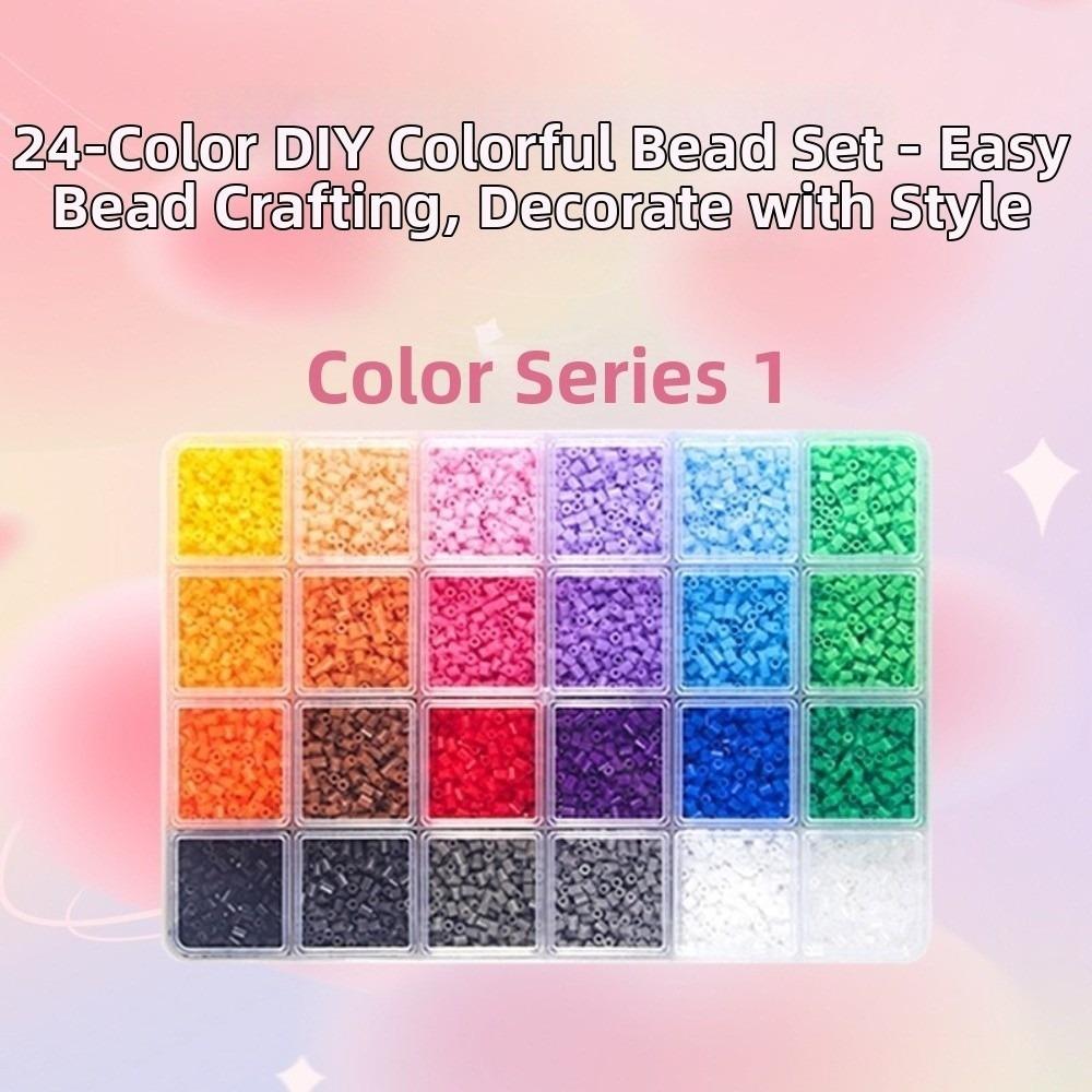 2.6mm Perler Hama Beads Kit DIY Make Puzzle 3D Puzzle Beads Hama Beads Box Children Toy