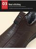 Men's Winter Plus Velvet Non-slip Slip-on Casual Boots for Middle-aged & Elderly