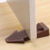 2 шт. Безопасный дверной стопор Дверные упоры Дверный клин Противоскользящий Задний фиксатор двери Напольный